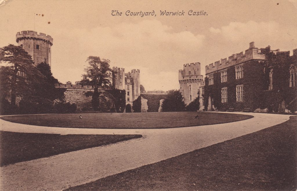 Warwick Castle Postcard