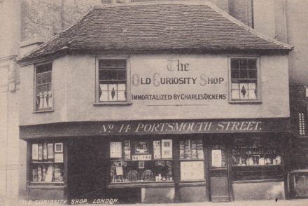 The Old Curiosity Shop Postcard 29 Sept 1917